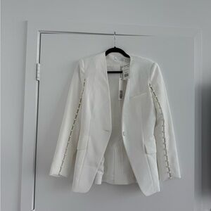 White blazer Jonathan Simkai